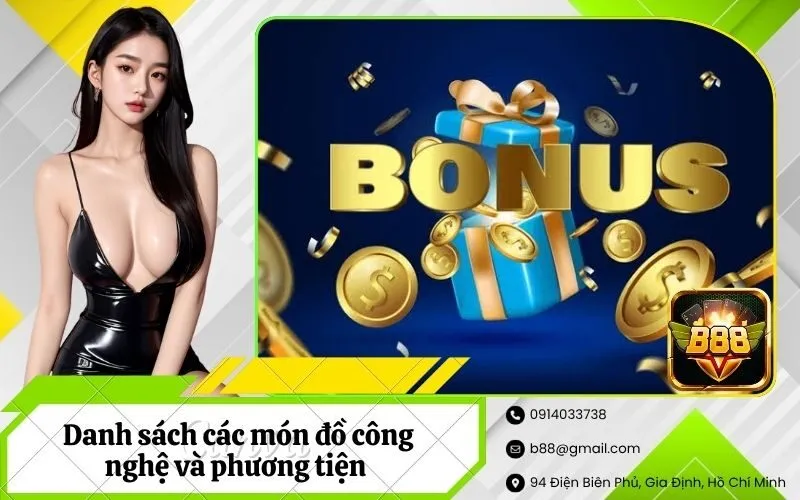 Danh sách các món đồ công nghệ và phương tiện được săn đón