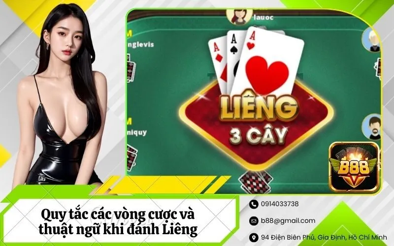 Quy tắc các vòng cược và thuật ngữ khi đánh Liêng