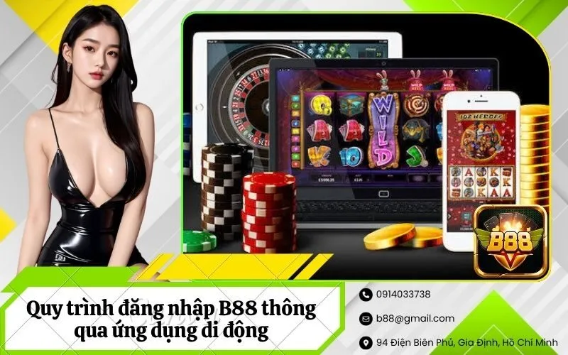 Quy trình đăng nhập B88 thông qua ứng dụng di động